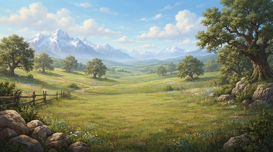 草原の風景